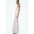 H&M Flared Crease-Leg Trousers - Grey