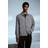 H&M Men Regular Fit Overshirt - Grey