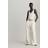 H&M Belted Linen-Blend Trousers - White