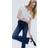 H&M Ladies Flared High Jeans - Blue