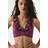 H&M Frill-Trimmed Crop Top - Purple