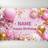 Shein Custom Pink Balloon Glitter Birthday Party Backdrop