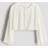 H&M Girls Crinkled Blouse - White
