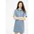 H&M Collared Denim Dress - Blue