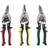Amazon Basics 3-Piece Aviation Snip Set Left Right and Straight Cut Sheet Metal Cutter