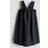 H&M Girls Linen Blend Dress - Grey