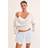 H&M Damen Shorts Aus Leinenmix - Blau