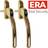 Era Quality Gold UPVC Window Handle Inline Locking Espag Double Glazing Lock