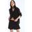 H&M Linen Drawstring Shorts - Black