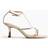 H&M Gold Heeled Strappy Sandals - Gold