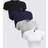 Shein Women Solid Color Knitted Round Neck Short Sleeve Slim Fit Cropped T-Shirts