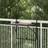 vidaXL Foldable Black Hanging 60x40 cm Steel Balcony Table