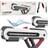 Leantoys W12 Elektrisk Vandpistol LED Hvid 60 cm