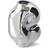 HKliving Gleam Small Chrome Silverfärgad Vas