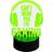 MECHARITE Can't Hear You - 3D Bordslampa