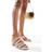 New Look Multi Strap Heeled Mule - Pink