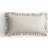 H&M Flounce Trim Cushion Cover Grey (90x50cm)