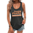 Shein Women Colorful Printed Sleeveless Tank Top With Words