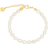 ANNEBRAUNER Bracelet - Gold/Pearls