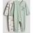 H&M Patterned Cotton Pyjamas 2-pack - Green