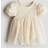 H&M Tulle-Skirt Bodysuit Dress - Beige
