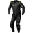 Rst S1 1-Piece Motorcycle Leather Suit - Black/Grey/Neon Man