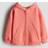 H&M Oversized Zip-Through Hoodie - Red