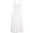 Hollister Sofia Side Smocked Eyelet Maxi Dress - White