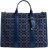 Coach Wesley Tote In Signature Denim - Denim/Deep Blue