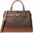 Michael Kors Reed Large Signature Logo Satchel - Brown