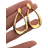 Shein pair Simple French Style HighEnd Geometric Earrings Stylish Luxurious Suitable For Daily Parties Vacations For Women