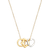 Coach Star Rondell Necklace - Gold/Silver/Transparent