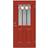Swedoor Corelli Ytterdörr Dekorglas S 4050-Y80R V (100x210cm)