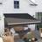 OutSunny Canopy Sun Shade Shelter 2.95 x 2.5m Black