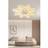Living and Home Modern Flower Shape Ceiling Fan with Light One Size