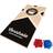 SportMe Cornhole MidsizeTrä 77 x 46 cm