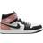 Nike Men's Air 1 Mid Shoes - White/Rust Pink/Black