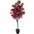 Leaf 120 cm Pink Bougainvillea Tree in Plastic Pot Artificial Plant
