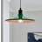 Dunelm Denver Shallow Easy Fit Shade - Green Shade ∅ 31.5cm