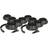 Harbour Housewares Flexible Plastic Lawn Edging 100m x 4cm Black