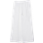 Stradivarius Wide Leg Linen Trouser - White