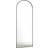 Melody Maison Large Black Arched Leaner Wall Mirror 60x150cm