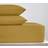 Dunelm Pure Cotton Fitted - Mustard Bed Sheet Brown (190x135cm)