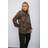 Yours High Neck Blouse - Brown