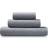 Dunelm Turkish Luxury Heavyweight Cotton Bath Towel Grey (100x140cm)