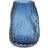 Hestia Blue Fluid Textured Glass One Size Vase