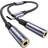 Moswag Audio Y Kabel 3.5 mm Splitter