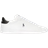 Polo Ralph Lauren Heritage Court II Leather Sports Shoe - White/Black