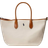 Ralph Lauren Bellport Medium Tote Bag - Natural/Navy