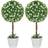 Homcom Set of 2 Plants 60cm White Artificial Plant 2pcs